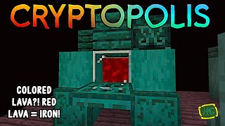 (#3) WATER, IN THE NETHER?! EEK, Lava Monsters! Dyes? (Cryptopolis - Minecraft 1.19.2)