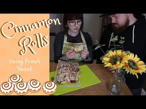 Cinnamon rolls using fresh yeast (feat Count Dankula)