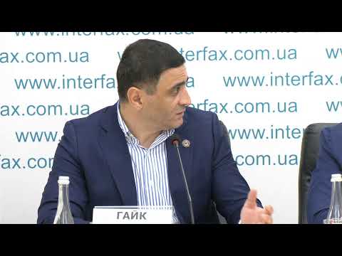 Дискусія в пресцентрі агентства "Інтерфакс-Україна" на тему "Сильна Україна та незалежні країни Південного Кавказу"
