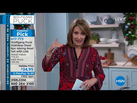 HSN | Chef Wolfgang Puck Holiday Gifts 11.16.2018 - 08 PM
