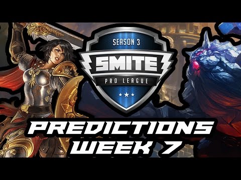 SMITE: Season 3 Spring Split Week 7 - My Predictions