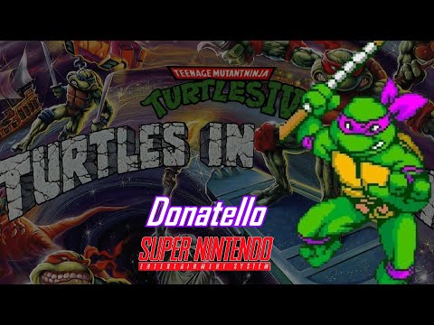TMNT: Turtles in Time (SNES): Donatello