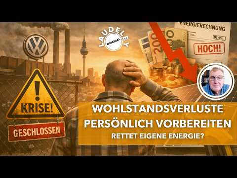 Video Thumbnail: LAUDELEY: WOHLSTANDSVERLUST PERSÖNLICH VORBEREITEN - RETTET EIGENE ENERGIE?