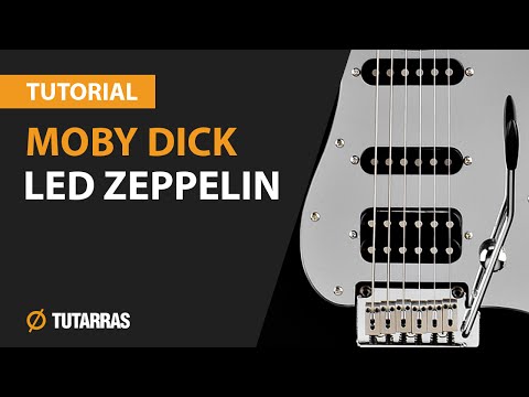 How to play MOBY DICK from Led Zeppelin - Electric Guitar GUITAR LESSON
