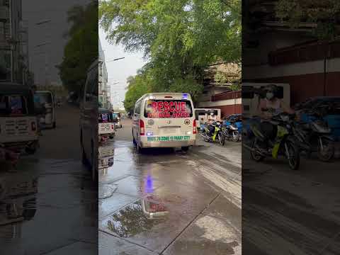 76 Ambulance 1 - Responding to an EMS CALL (Unconscious Patient) at F.B. Harrison, Cor Ortigast St.