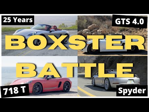 Boxster Battle - Which 2021 Porsche Boxster Spec is the Best?