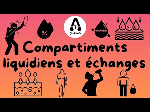 Compartiments liquidiens et échanges physiologie 1 ere année Médecine / الدرس 7 الفيزيولوجي سنة 1 طب