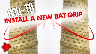 How To Wrap A Bat Handle In 3 Minutes | Regrip Lizard Skins Install