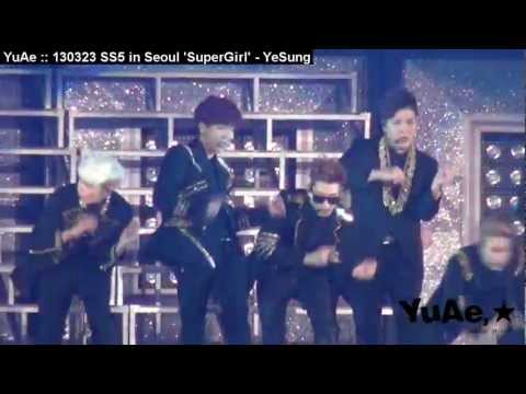 YuAe : 130323 SS5 in Seoul 'Super Girl' - YeSung