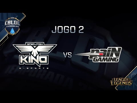Kino x paiN (S3 - Jogo 2) CBLoL 2016 - 1ª Etapa