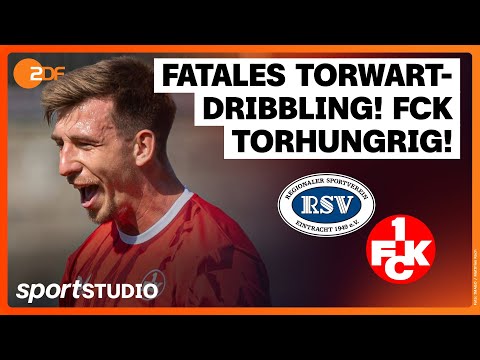 RSV Eintracht – 1. FC Kaiserslautern | DFB-Pokal, 1. Runde 2025/26 | sportstudio
