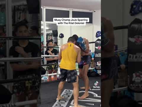 Jojo vs kilat boy sparing