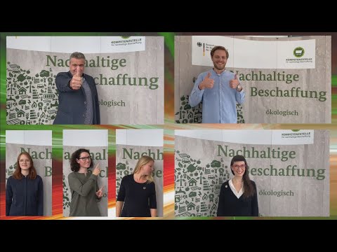 Nachhaltige Beschaffung: Informieren, aufklären, Ideen entwickeln