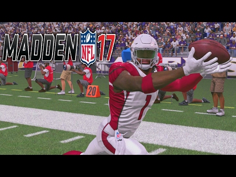 Madden 17 Career Mode WR S3 Ep 37 - FIRST GAME WITH ARIZONA CARDINALS!