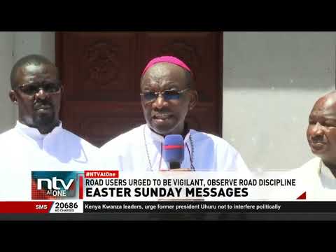 Bishop Martin Kivuva lauds the youth for their resolve to participate in the upcoming election