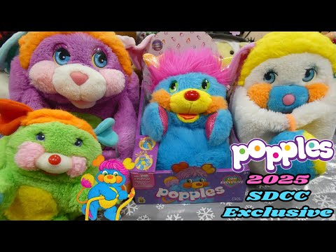 The Popples Return! Loyal Subjects 2025 Convention Exclusive P.C. POPPLE Review & Comparisons