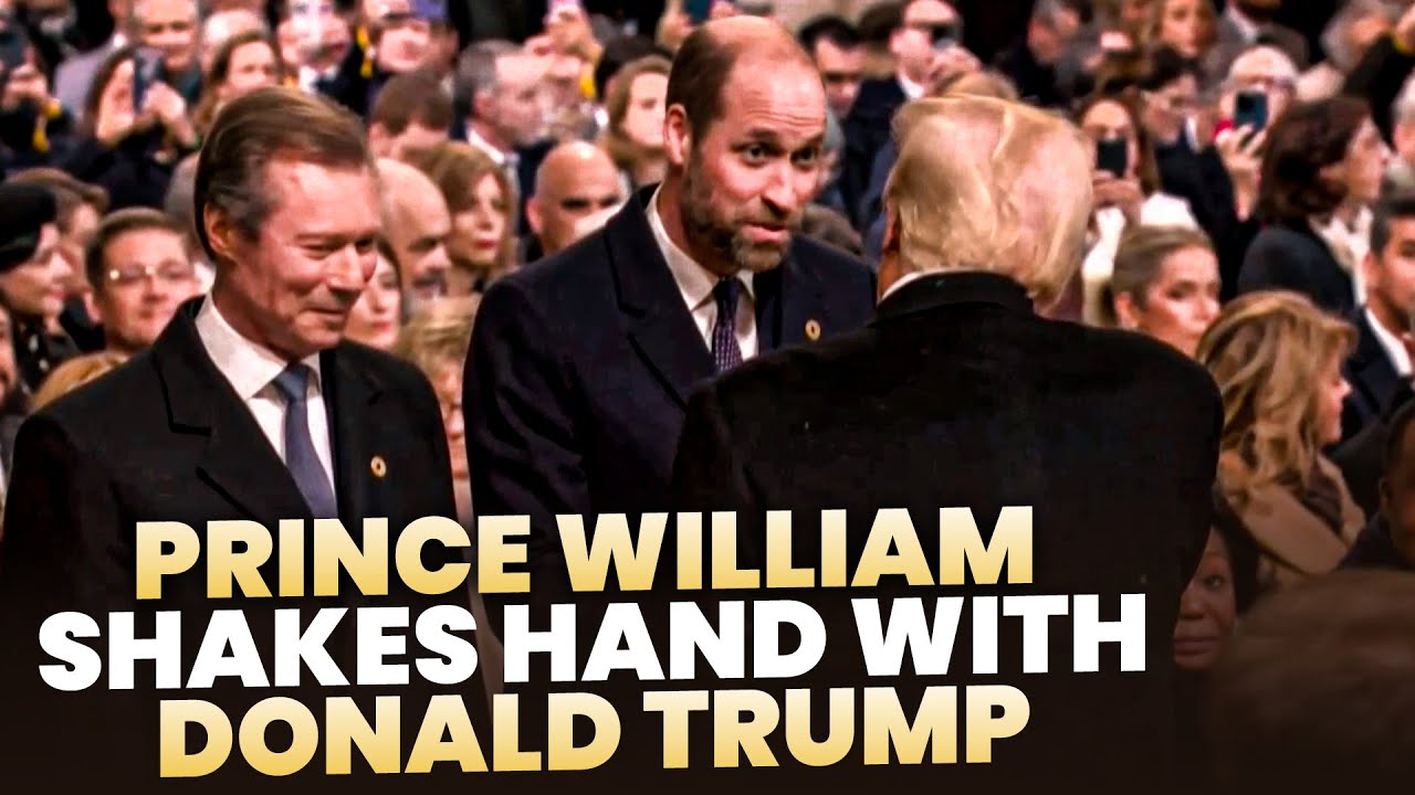 Prince William, Donald Trump meet at Notre-Dame Cathedral Ceremony | United States | Paris | France