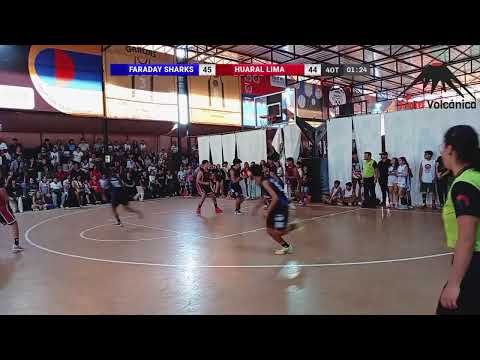 🏀#Basketball ¡FINAL DE LA COPA CANTERAS! FARADAY SHARKS VS. HUARAL LIMA categoría U-15 VARONES