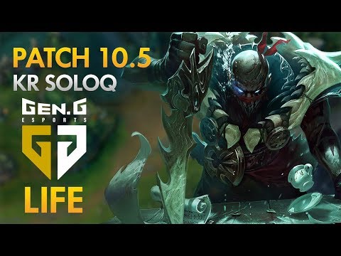 Gen.G Life - Support: Pyke vs Zilean - KDA 15/3/10