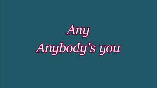 Christina Grimmie - Anybody's You (Lyrics)