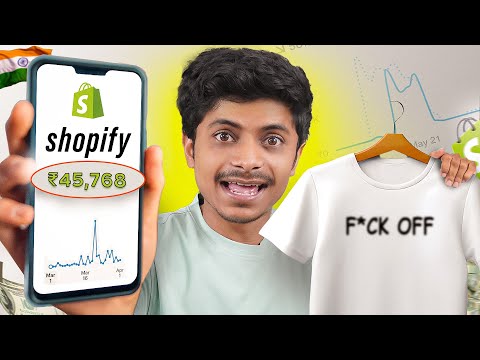 I Tried Print On Demand Dropshipping For 24 Hours🔥