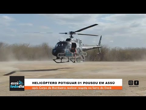 20/11 Mulher que fraturou o pé na Serra do Ereré em Triunfo Potiguar foi resgatada pelos bombeiros