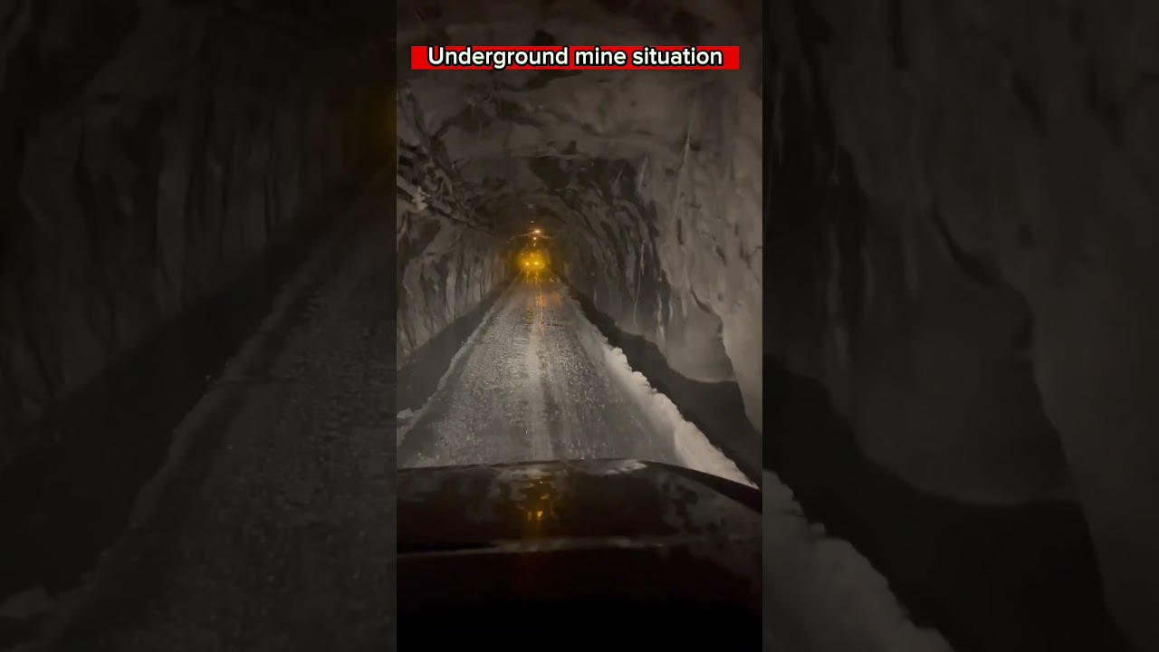 Undergound Mine Situation #shorts #underground #mining