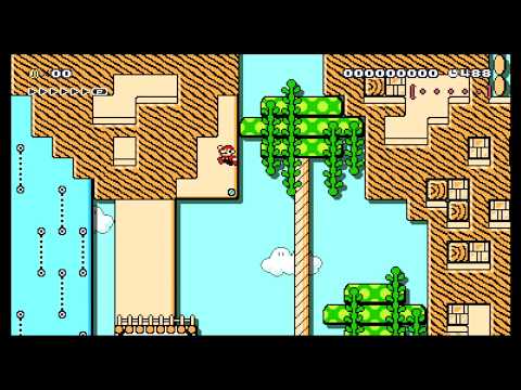 Mania Remix: SMB3 5-3 by Ridley U - SUPER MARIO MAKER - NO COMMENTARY 1bf
