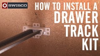 How to Install a Drawer Track Kit
