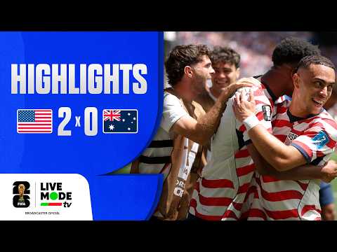 Estados Unidos 2-0 Austrália (WC 2026)