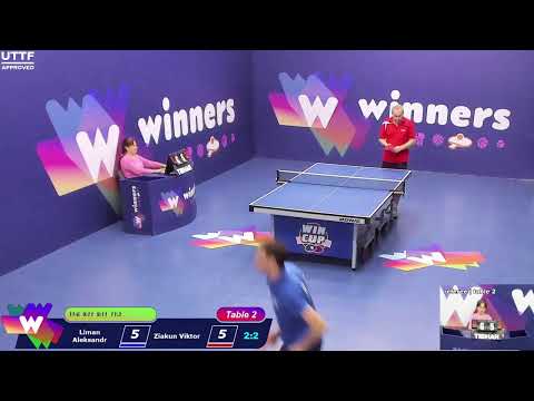 WINners CUP table 2  24.12  Liman Aleksandr - Ziakun Viktor  22:00