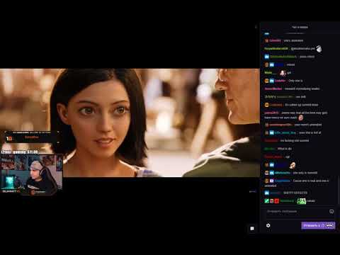 summit1g reacts to "Alita: Battle Angel | Official Trailer"
