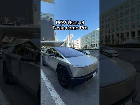 😱🤖 Cosas que sólo puede hacer la camioneta del futuro! #Tecnologia #Tesla #Cybertruck #Electrico