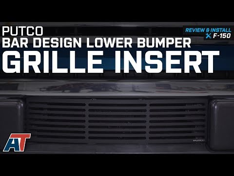 2009-2014 F150 Putco Bar Design Lower Bumper Grille Insert Review & Install