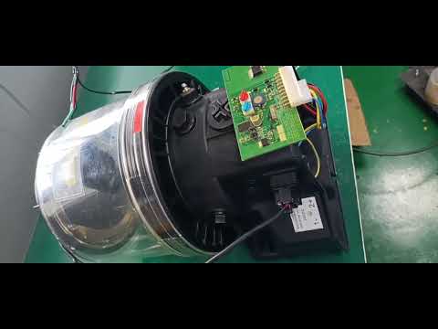 Test the electric grease lubrication pump