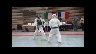 preview picture of video 'Tournoi de Nippon Kempo France-Italie 2013 日本拳法'