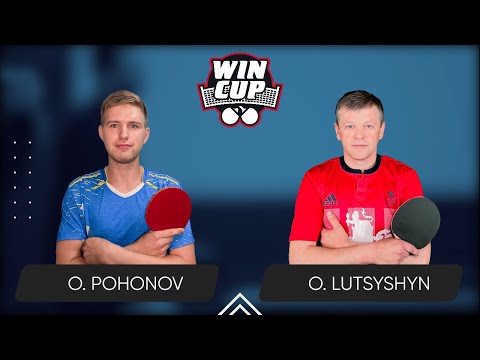 00:45 Oleksandr Pohonov - Oleh Lutsyshyn West 6 WIN CUP 14.03.2024 | TABLE TENNIS WINCUP