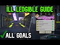Skate. Ill Ledgible Guide - Triple flip and Manual distance