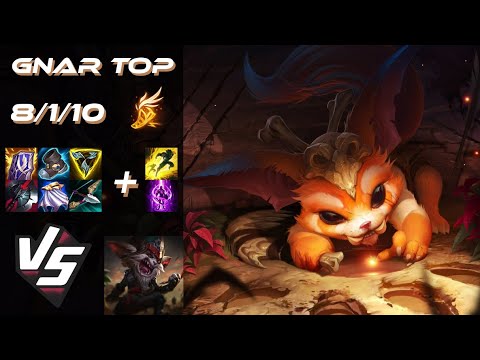 TOP Gnar vs Kled - NA Challenger Patch 14.17