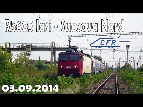 R5605 Iasi - Suceava Nord cu mecanic de treaba - 03.09.2014