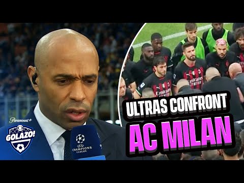 Thierry Henry reacts to AC Milan's ultra confrontation! | CBS Sports Golazo