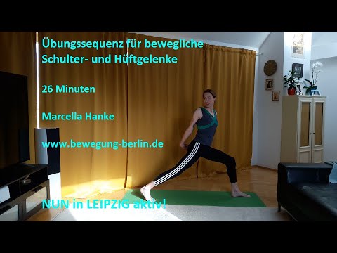 🌈 Übungssequenz für bewegliche SCHULTER- und HÜFTGELENKE 👉 26 Minuten