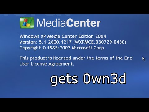Windows XP Media Center Edition 2004 Destruction