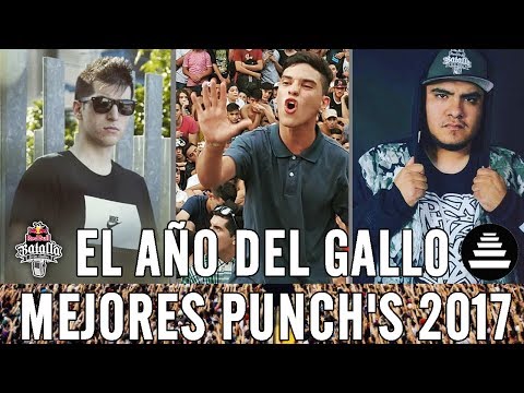 Los MEJORES PUNCHLINES Del 2017 (Enero-Junio) l El Año Del Gallo En Batallas