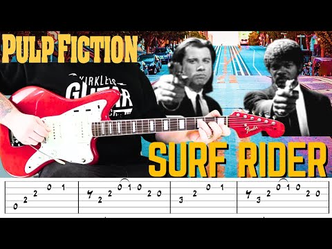 The Lively Ones | Surf Rider Guitar Tutorial | FREE DOWNLOADABLE TAB | Pulp Fiction Guitar Lesson