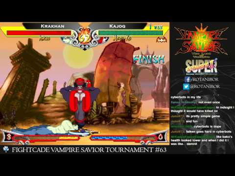 FightCade Vampire Savior Tournament #63 - February 7th, 2015