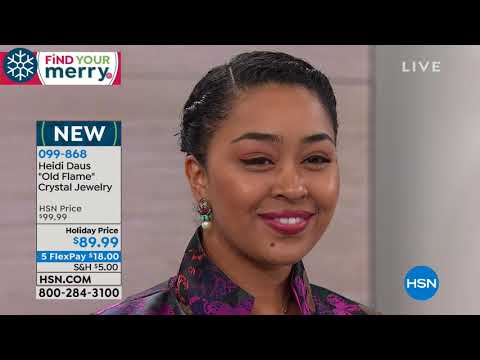 HSN | Heidi Daus Jewelry Designs Gifts 11.08.2018 - 07 PM
