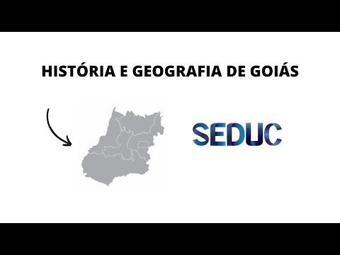 CONCURSO SEDUC GO I HISTÓRIA E GEOGRAFIA DE GOIÁS