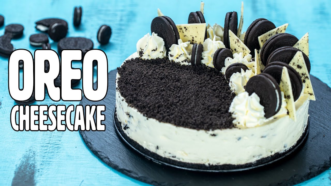 No-Bake White Chocolate Oreo Cheesecake