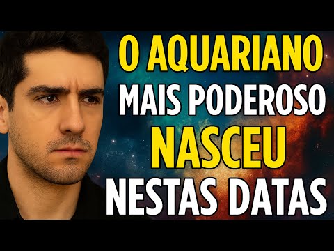 “AQUARIANS BORN ON THESE DATES ARE THE MOST POWERFUL AND BLESSED!”